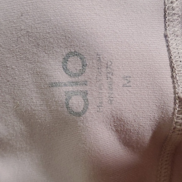 Alo Yoga High Waisted Leggings Smoky Quartz Dusty Mauve Blush Pink Size M - Picture 10 of 11